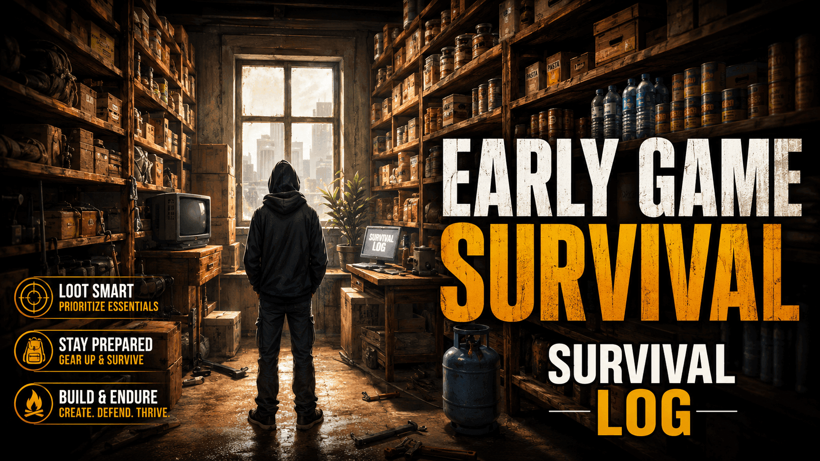 Survival Log: How to Survive the Early Game