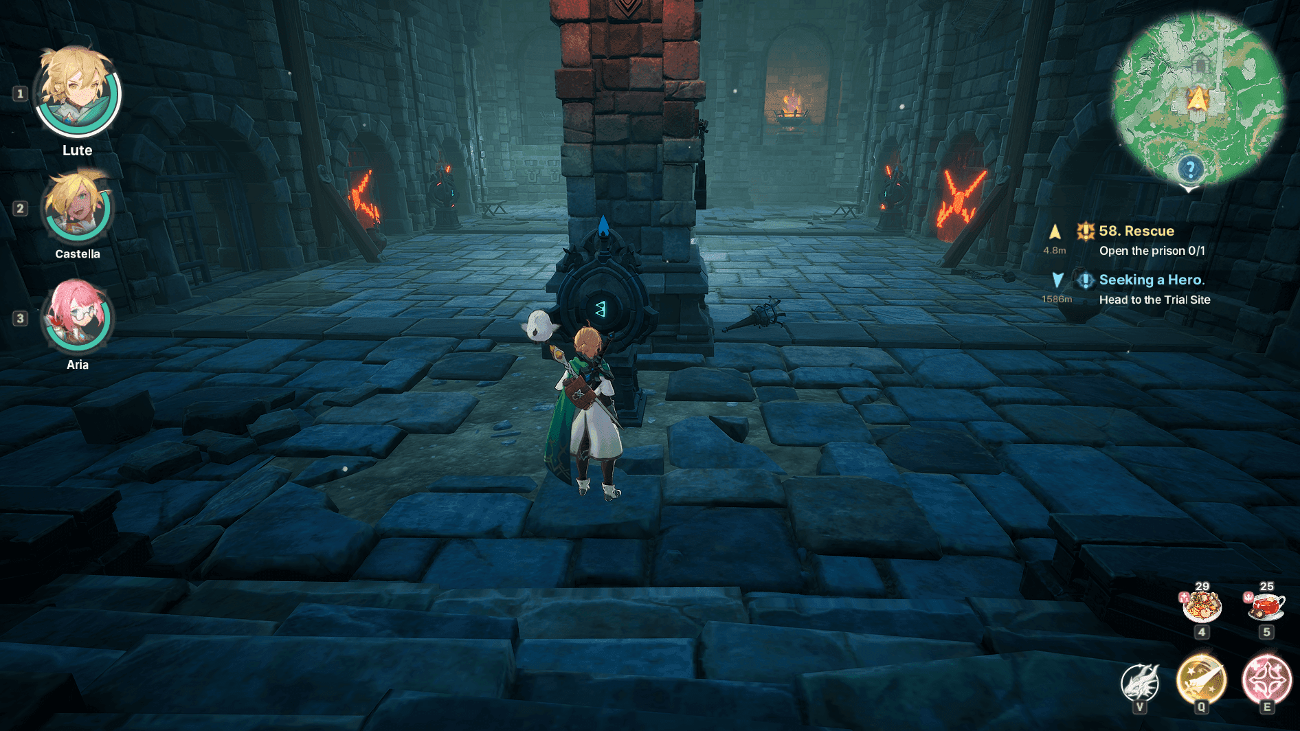 How to solve the puzzle in Mission 58 The Rescue in DragonSword: Awakening