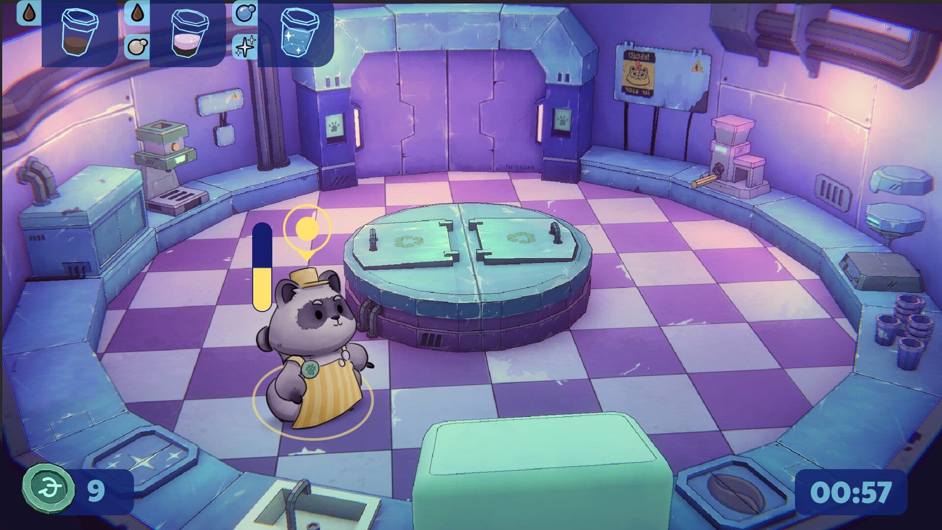 Coffee Raccoons key art