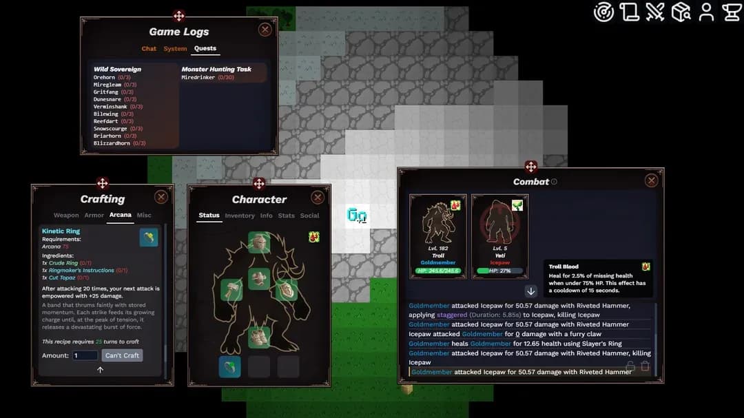 Euphoria Persistent Browser MMO