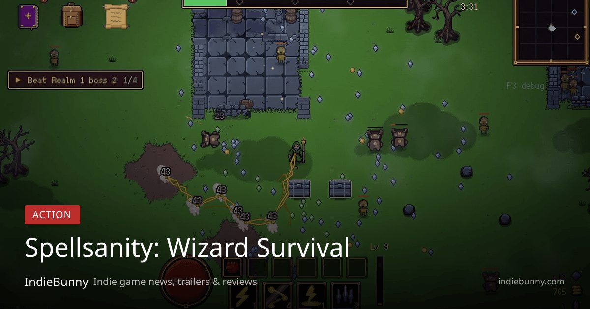 Spellsanity: Wizard Survival - News, Trailers & Release Info