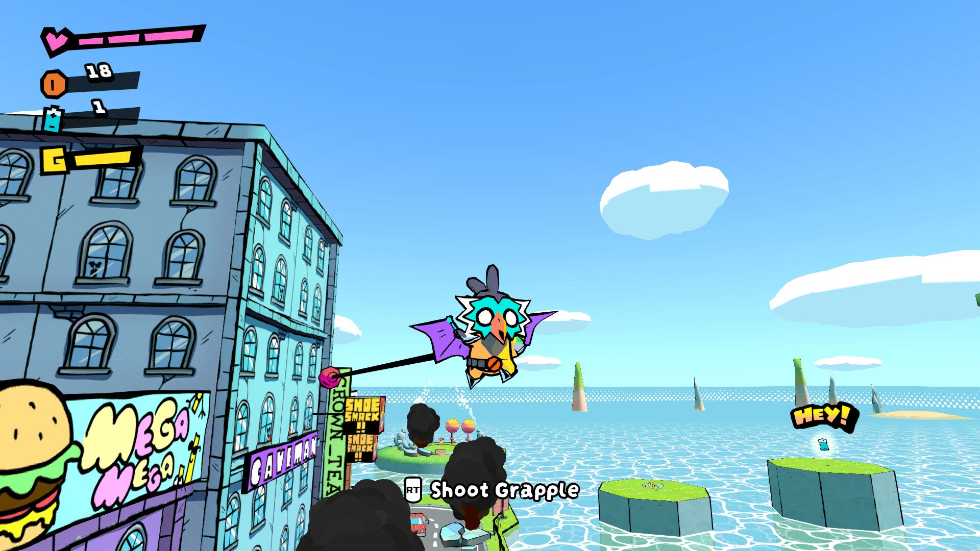 Crowcape Zero Lets You Combine Jetpacks, Soap Bubbles and a Buzzsaw Sword to Climb an Entire Archipelago