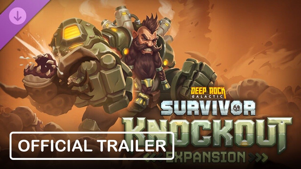 Deep Rock Galactic: Survivor - Knockout 扩展 - 官方预告片