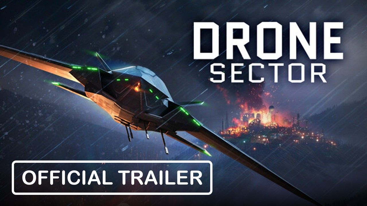 Pilot a Futuristic AC-130 Reaper Mashup in Drone Sector and Turn the Battlefield into Your Playground