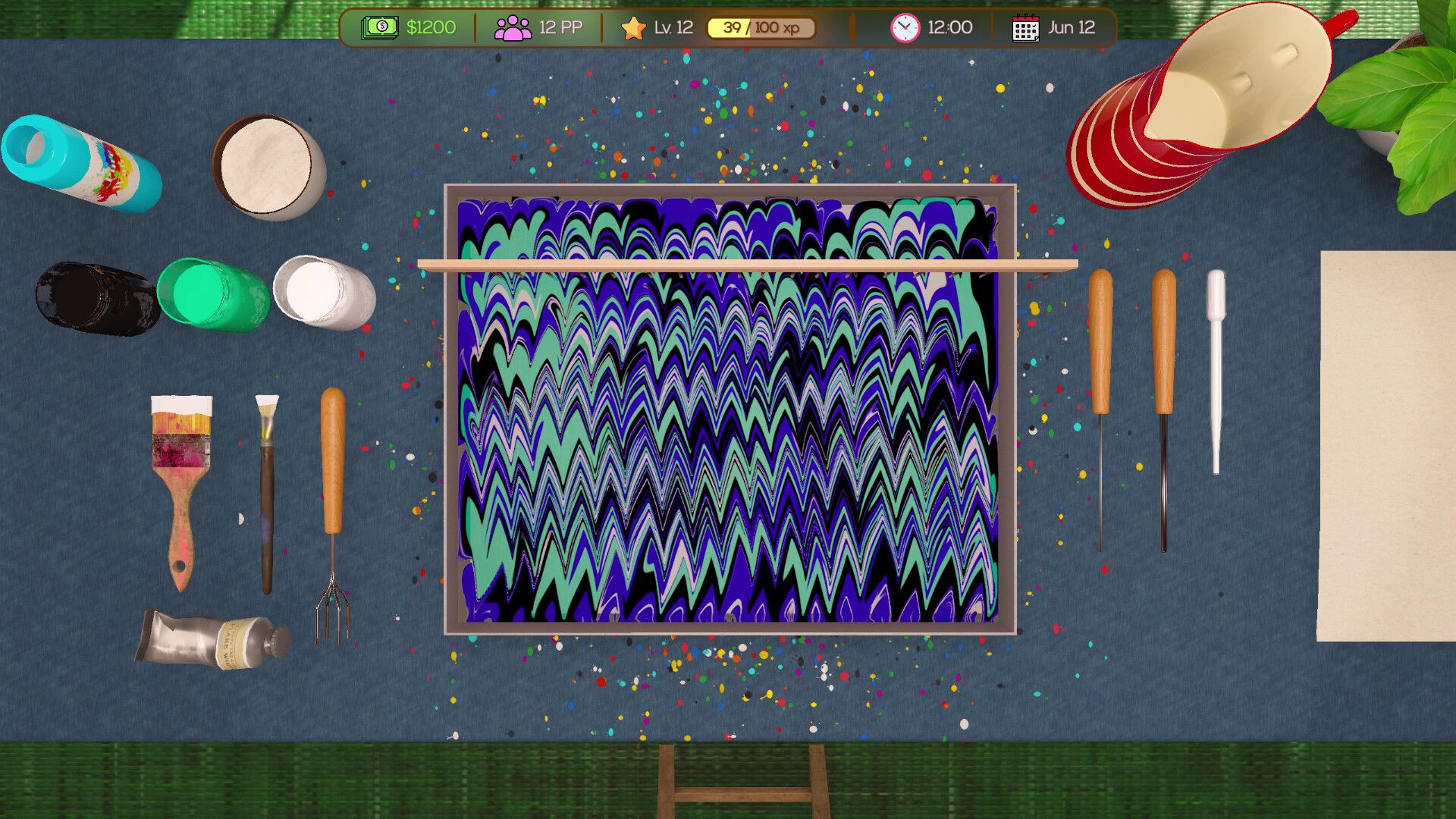 Ebru Artist Simulator screenshot 3