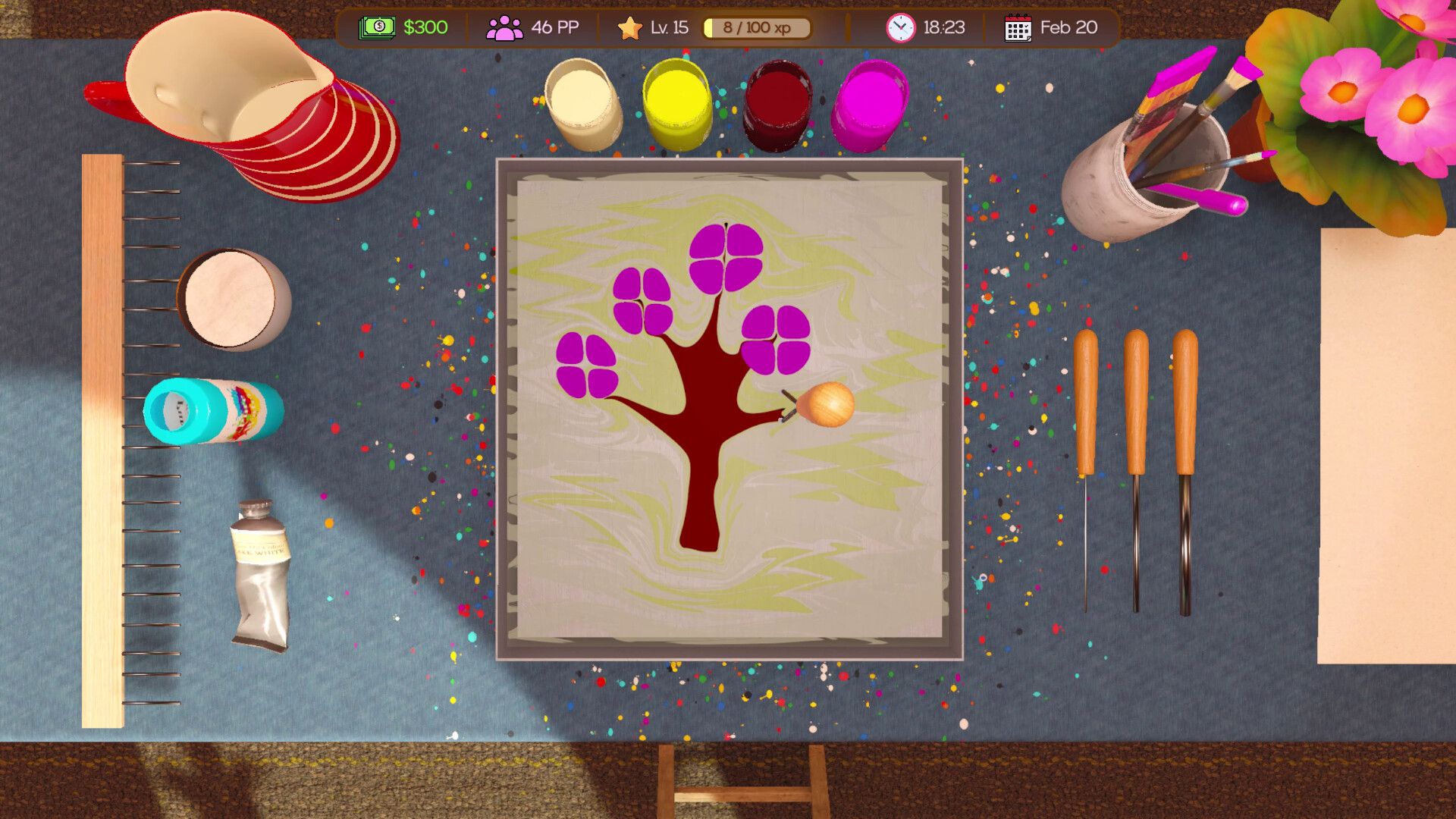 Ebru Artist Simulator screenshot 5
