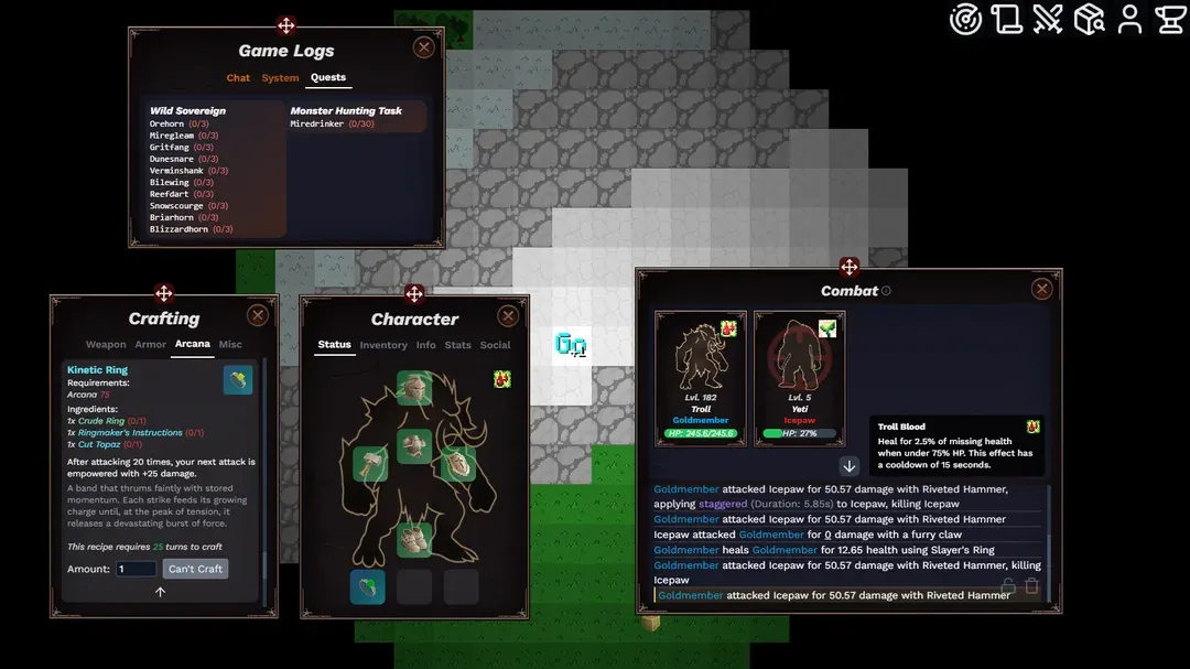 Euphoria Persistent Browser MMO