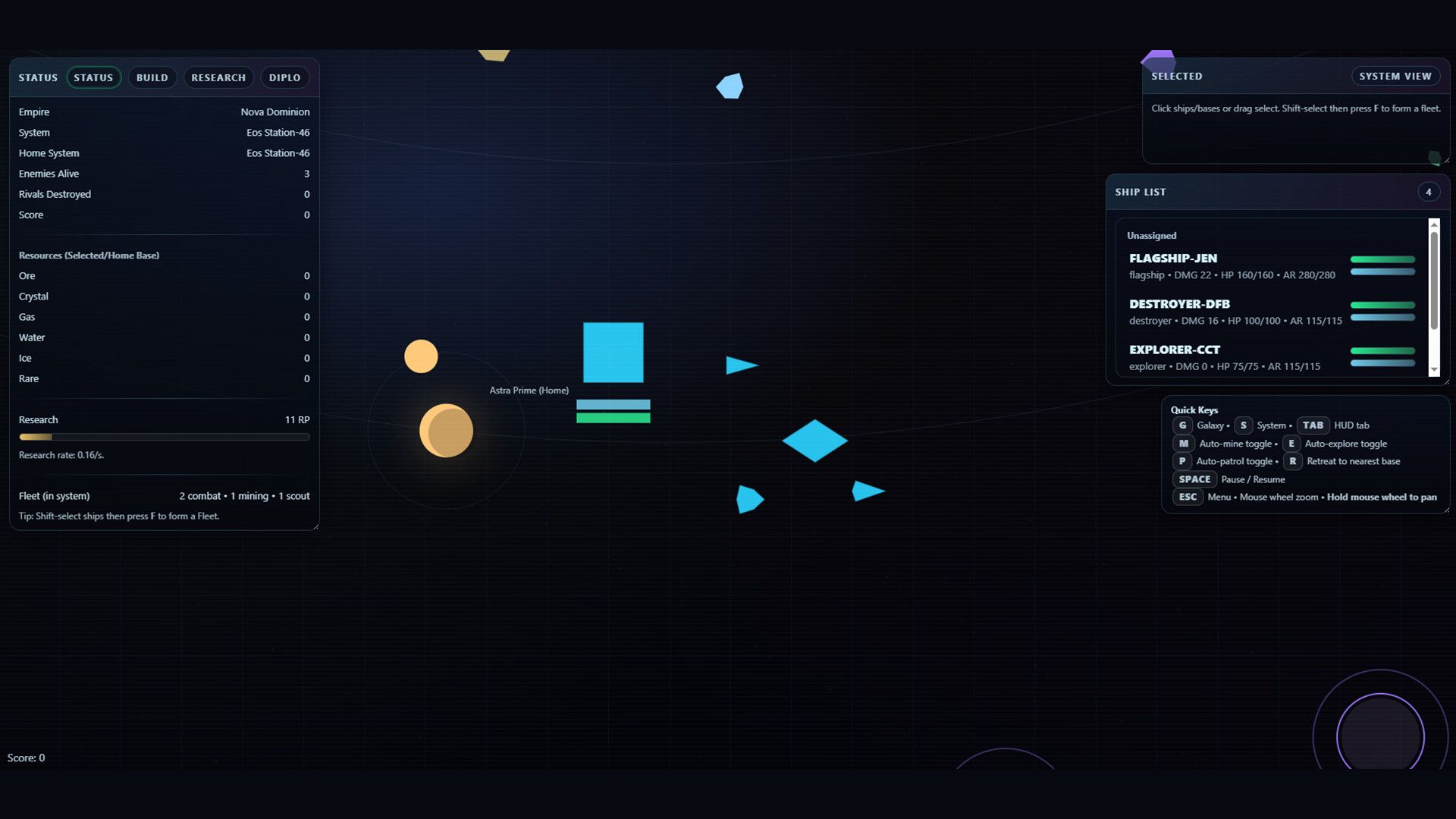 Galactic Conflict: Can You Outsmart Relentless AI Empires in Real Time and Hold a Living Galaxy Together?