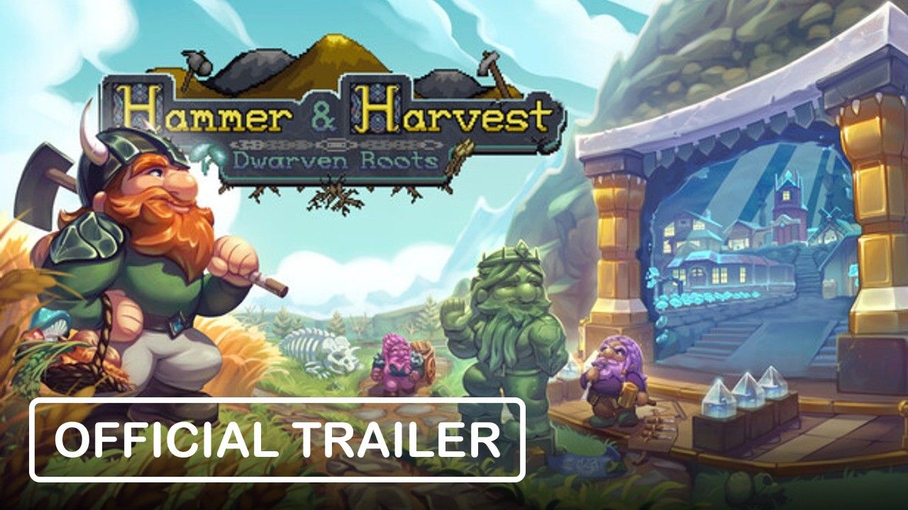 Grow mushrooms, craft enchanted anvils, and impress a picky Dwarf King in Hammer & Harvest: Dwarven Roots