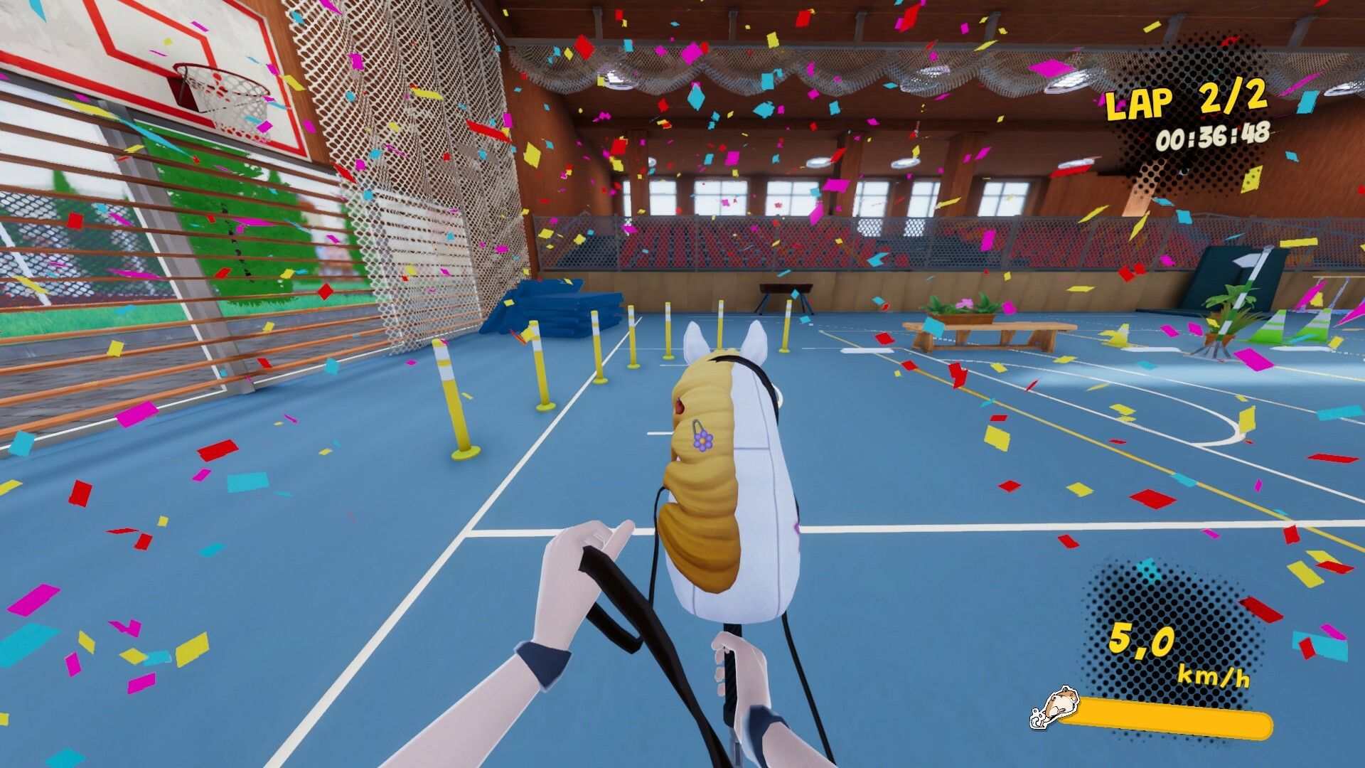 Build a Stick Horse, Rule the City - Hobby Horse Makes Obstacle Courses Ridiculously Charming