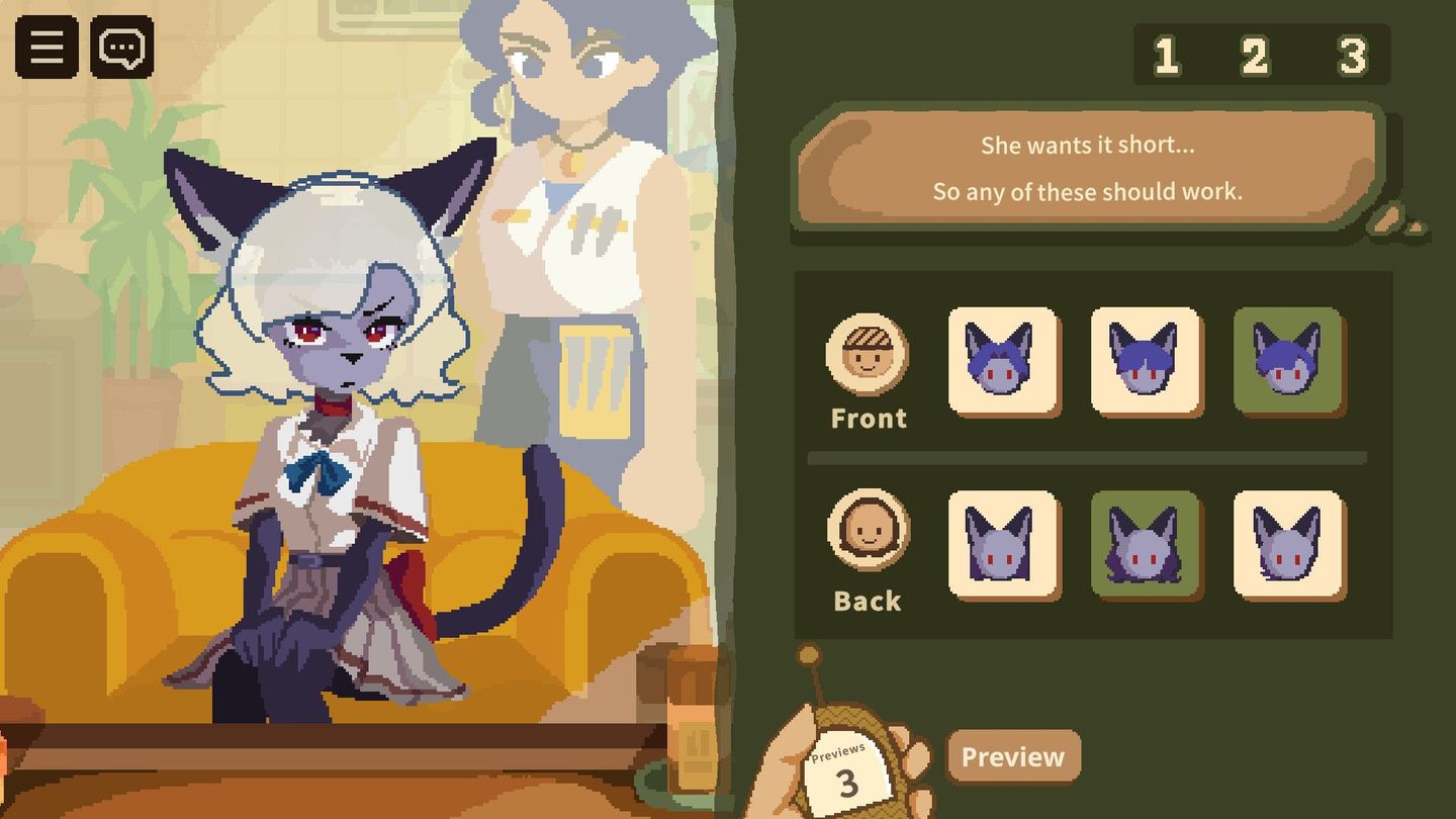 Beastfolk Barber screenshot 4