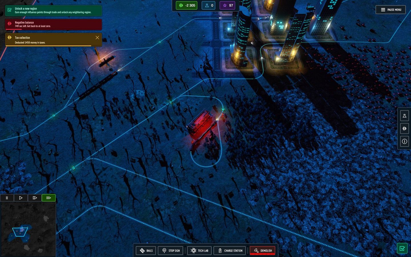 Cargo Protocol: Cyberpunk Trains trailer