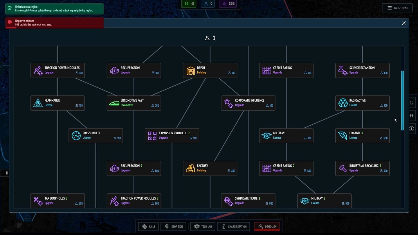Cargo Protocol: Cyberpunk Trains screenshot 4