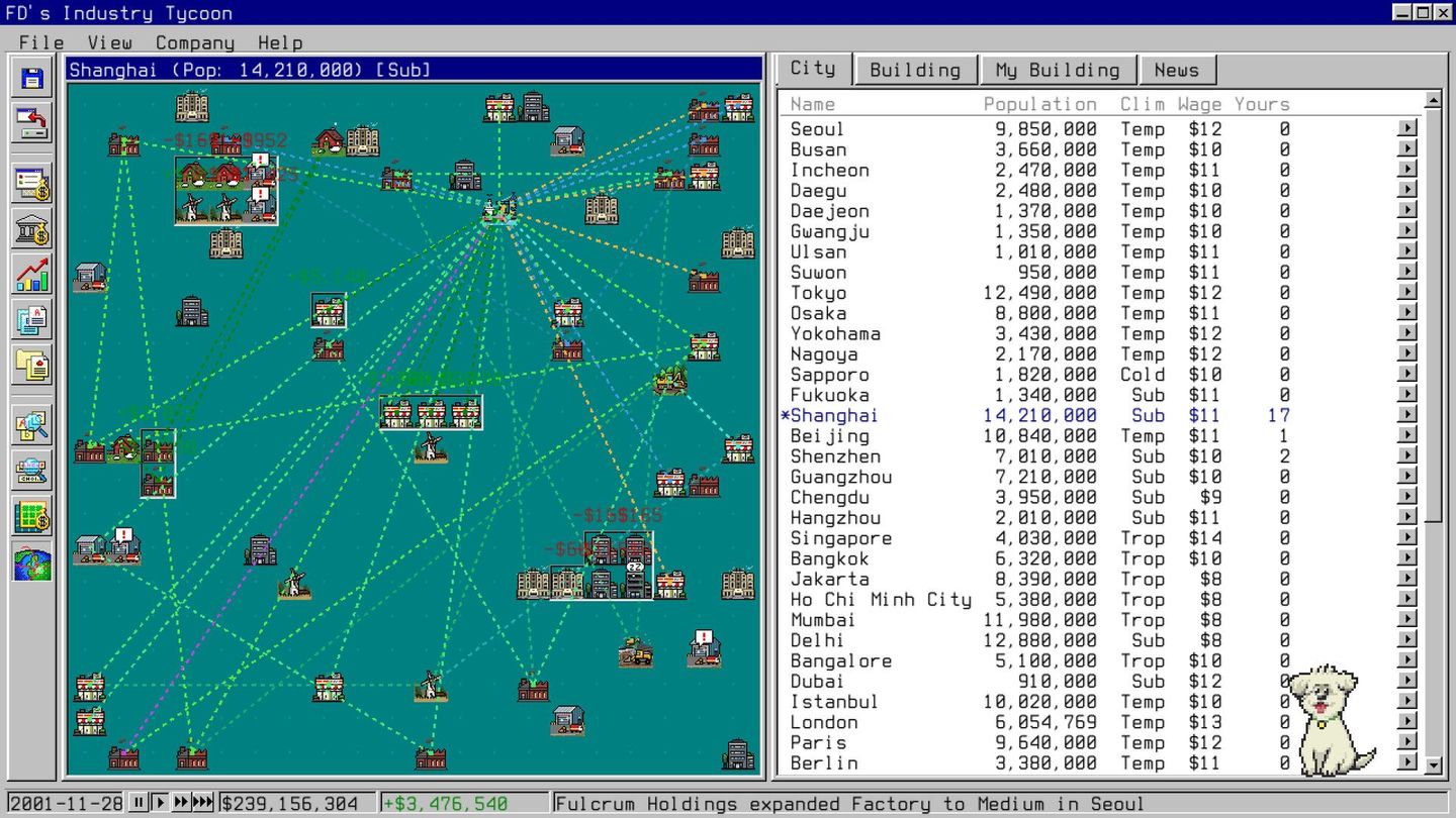 FD's Industry Tycoon screenshot 2