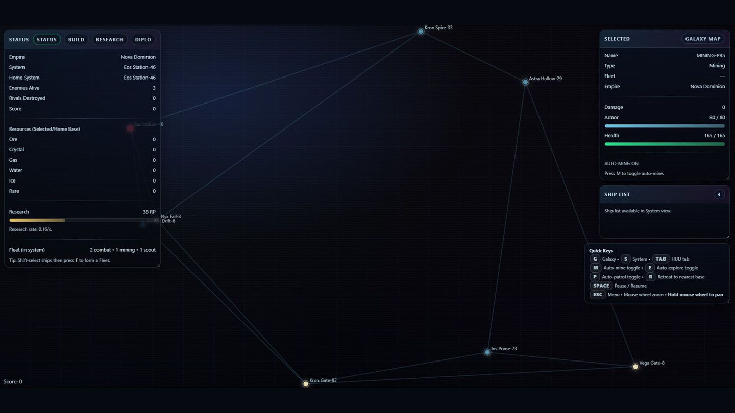 Galactic Conflict screenshot 3