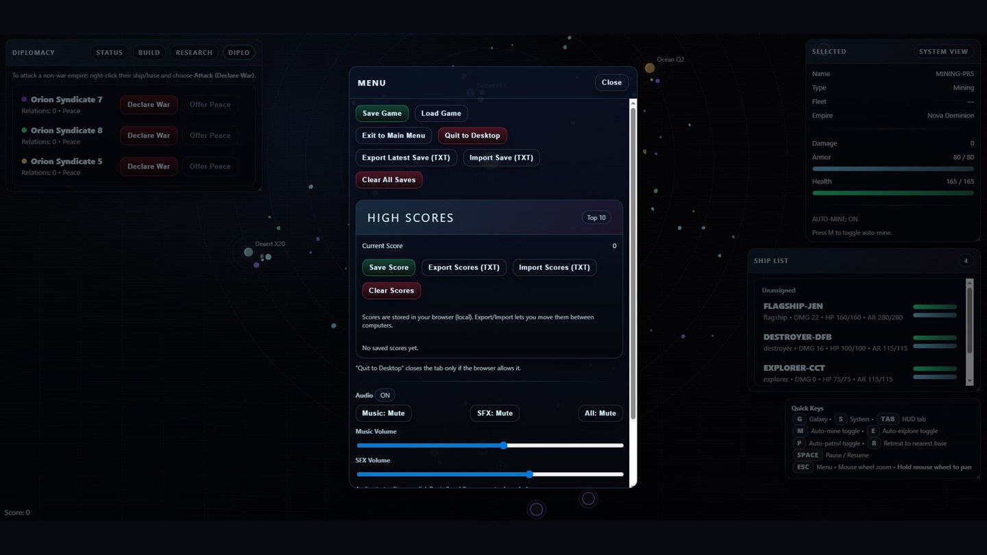 Galactic Conflict screenshot 4
