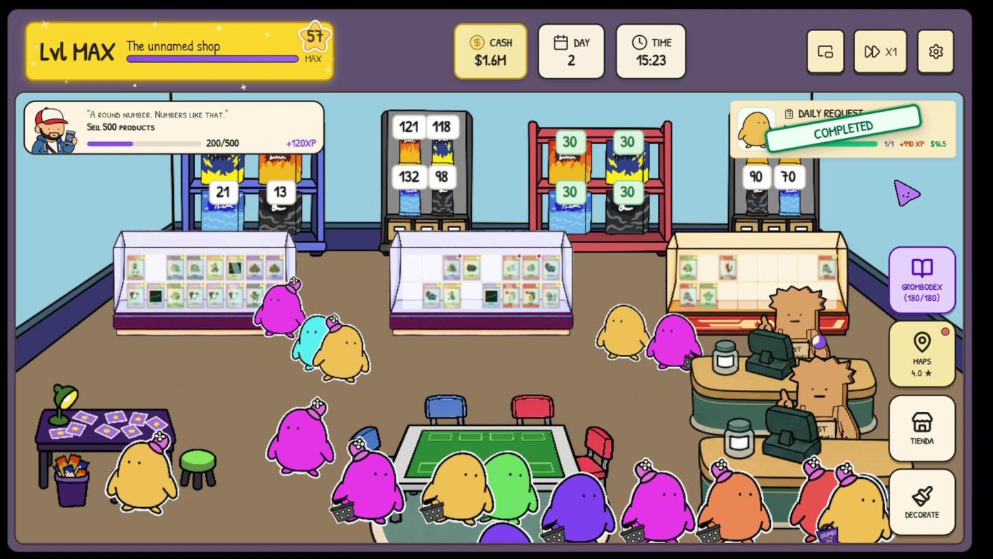 Grombo Card Shop Tycoon trailer