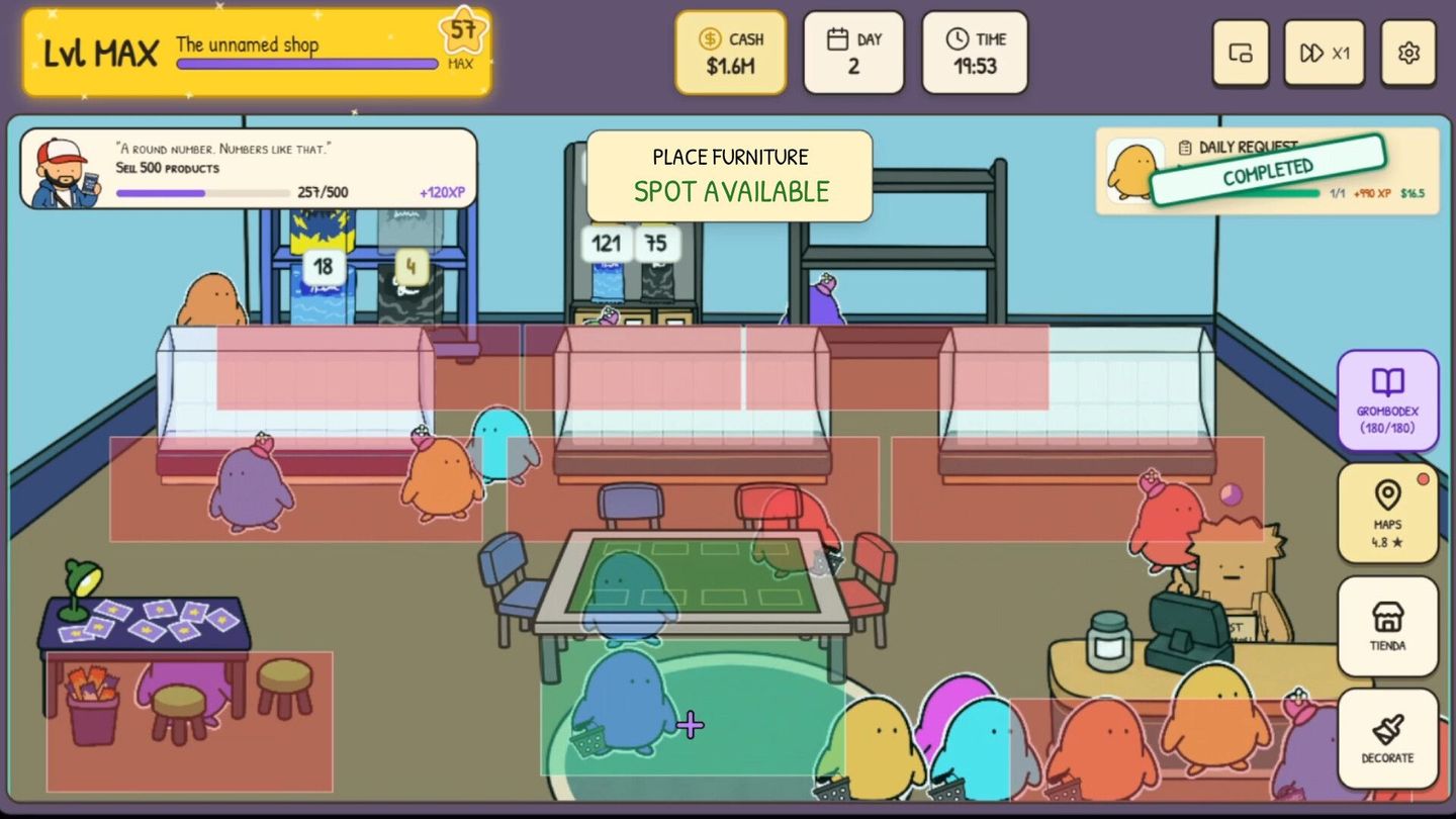 Grombo Card Shop Tycoon screenshot 4