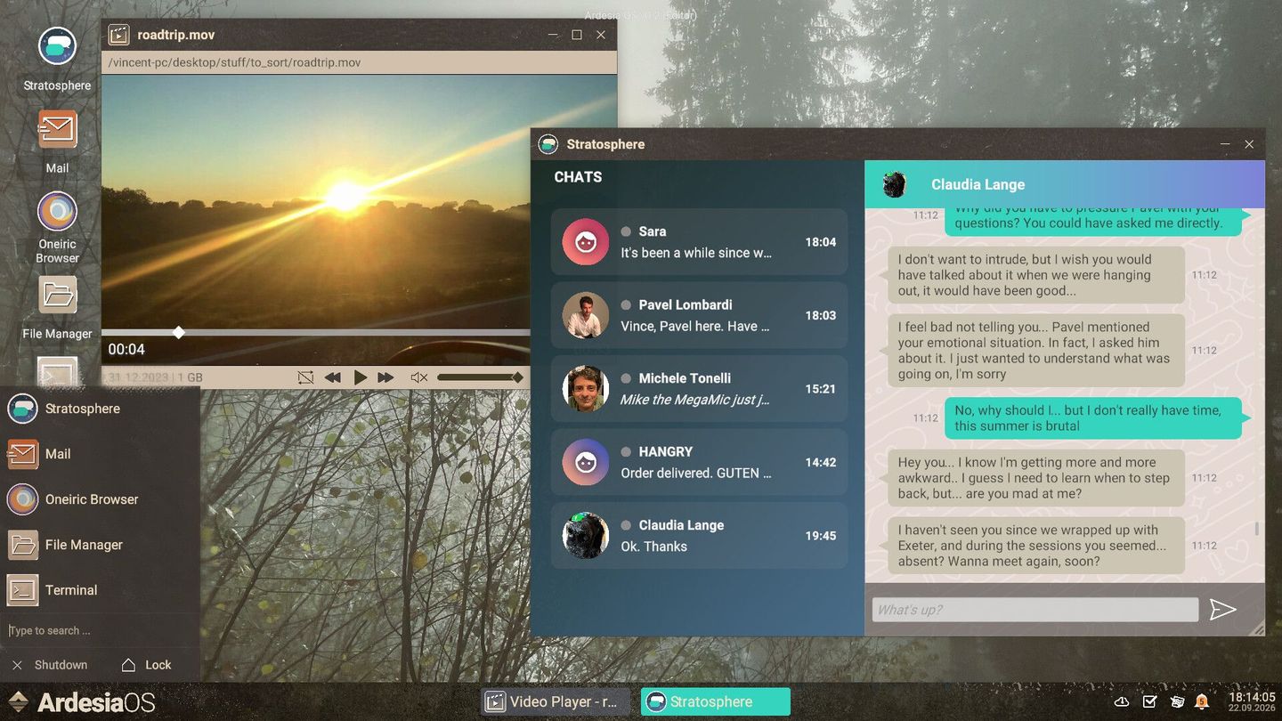 Imprinted screenshot 4