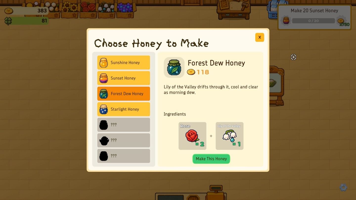 Little Bear`s Honey Shop screenshot 2