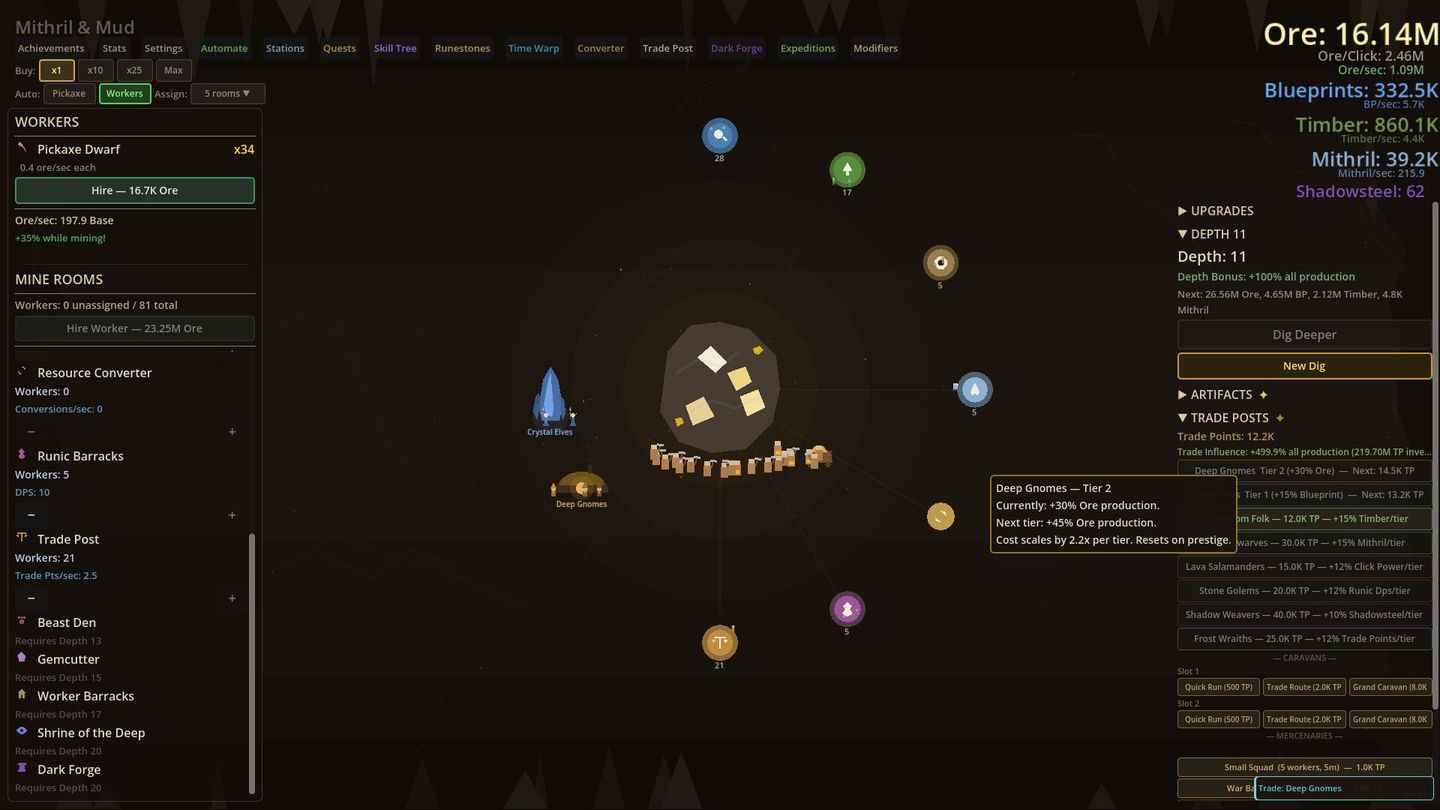 Mithril & Mud screenshot 2