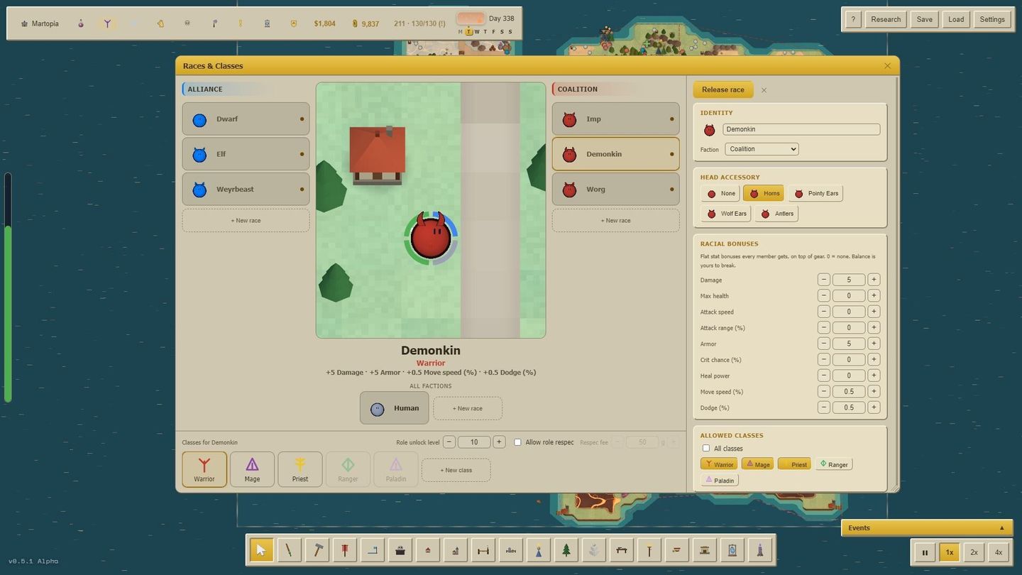 MMOS: MMO Simulator Demo screenshot 4