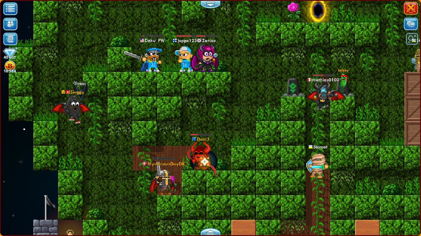 Pixel Worlds: MMO Sandbox screenshot 2