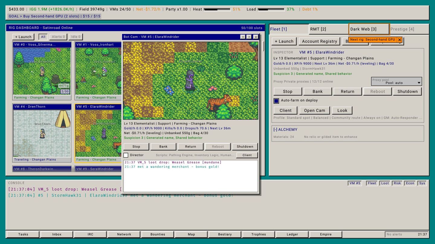 Project BOTNET screenshot 2
