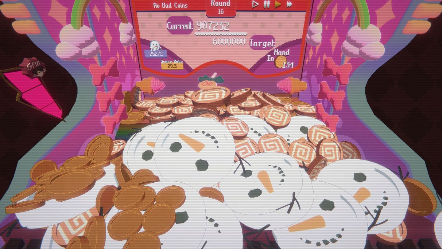 RACCOIN: Coin Pusher Roguelike screenshot 2