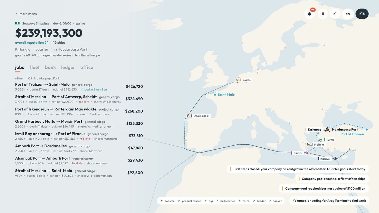 Seaways screenshot 2