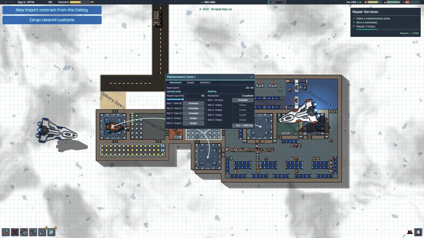 Spaceport Architect screenshot 4