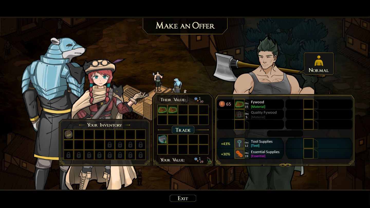 Ten Thousand Coins: The Golden Merchant screenshot 3