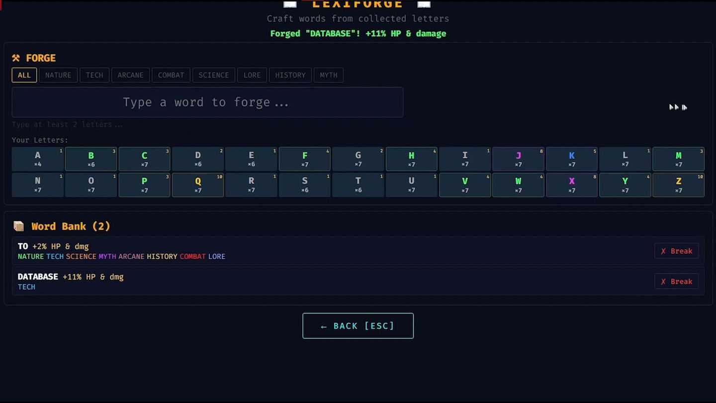 Typomon Hunter screenshot 4