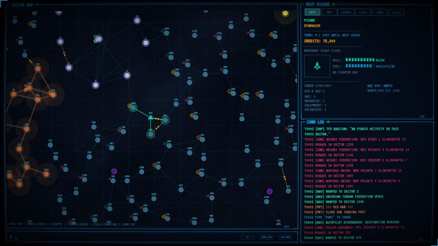 Warp to Sector One screenshot 2