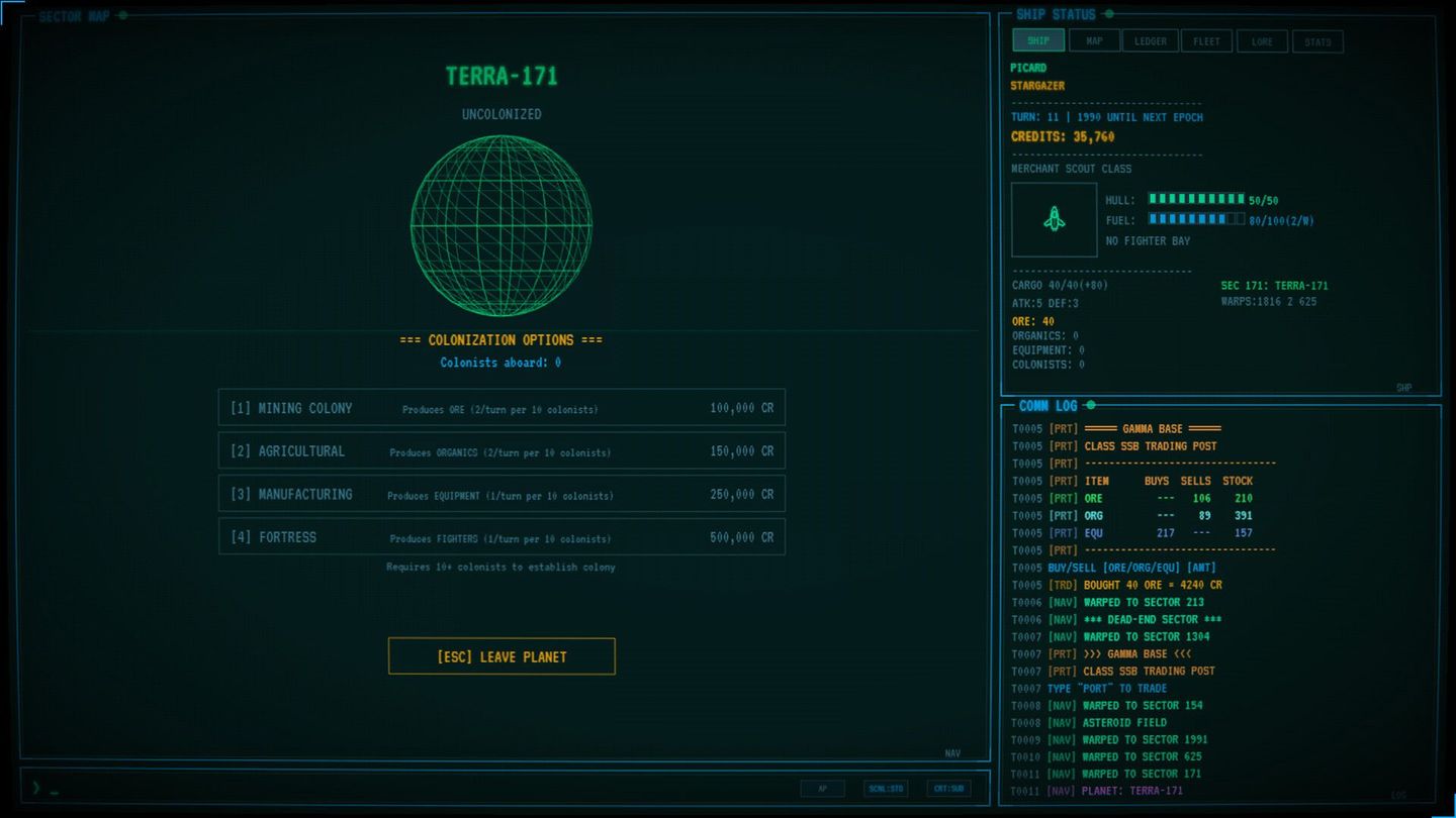 Warp to Sector One screenshot 3