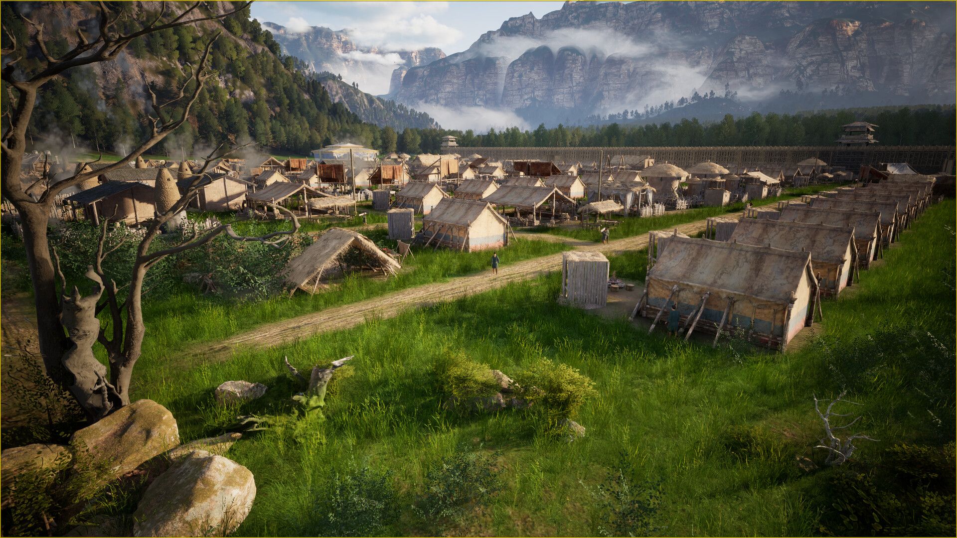 Build Walls, Pray to Heaven and Command Panda Warriors in Mandate Order - Can You Forge a State from Barren Land?