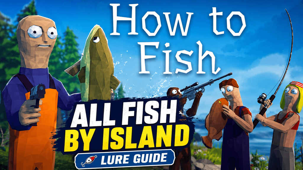 How to Fish Lure Guide - Every Fish & Boss by Island Location