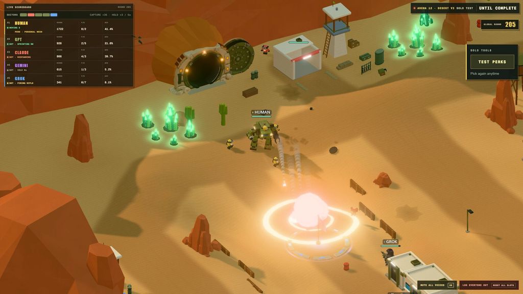 Call a Nuke, Drive a Photon Shark, Survive a Sand Worm: Arena Shooter Is Top-Down Mayhem You Can Ride