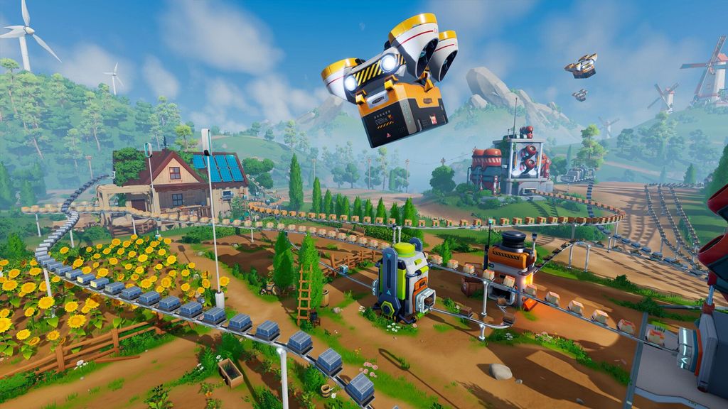 Rebuild Civilization With Crops, Conveyors and Ghosts in Autonomica