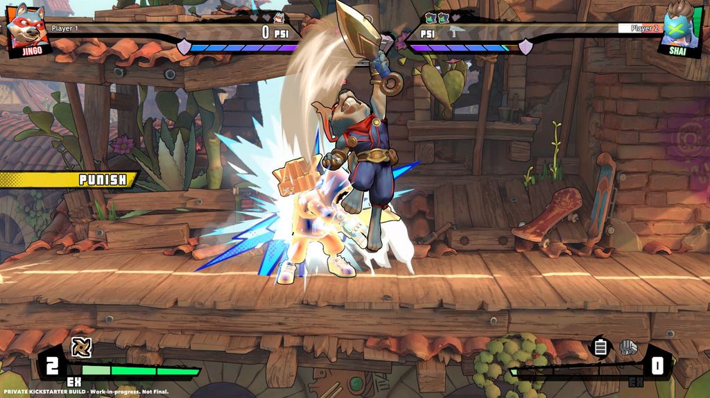Combo Devils Turns Platform Fighting Into a Co-op Roguelite Circus - Chicken Soccer Included