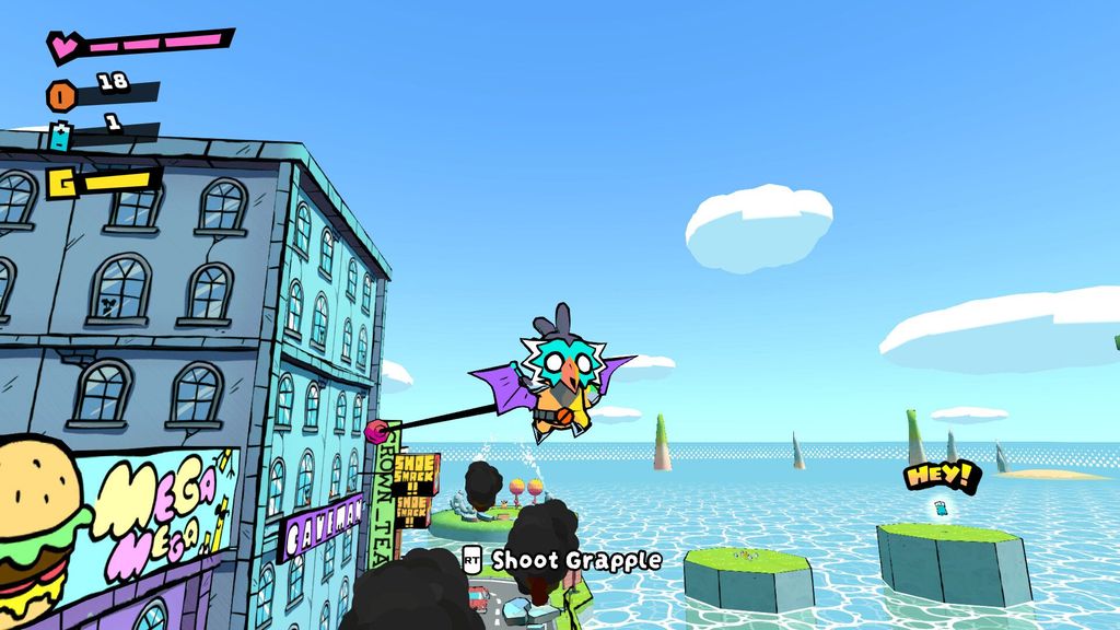 Crowcape Zero Lets You Combine Jetpacks, Soap Bubbles and a Buzzsaw Sword to Climb an Entire Archipelago