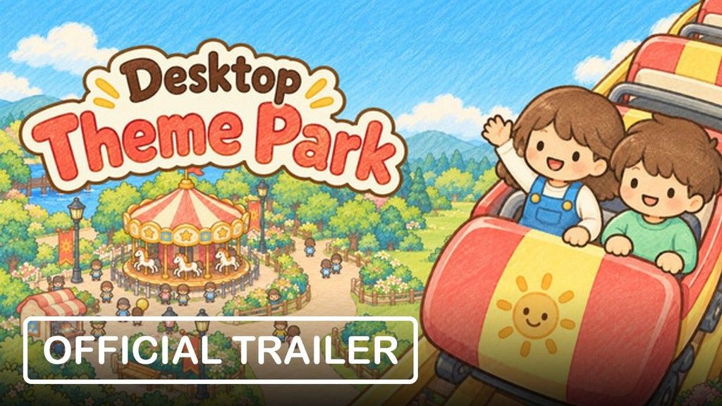 Mini montanhas-russas, sorriso grande: por que Desktop Theme Park vai morar na sua barra de tarefas
