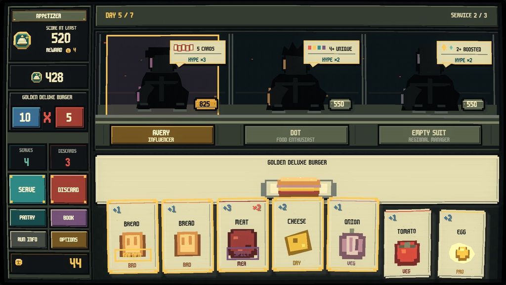 Serve Exact Recipes or Watch Your Diner Collapse: DinerDeck Makes Every Plate a Tactical Decision