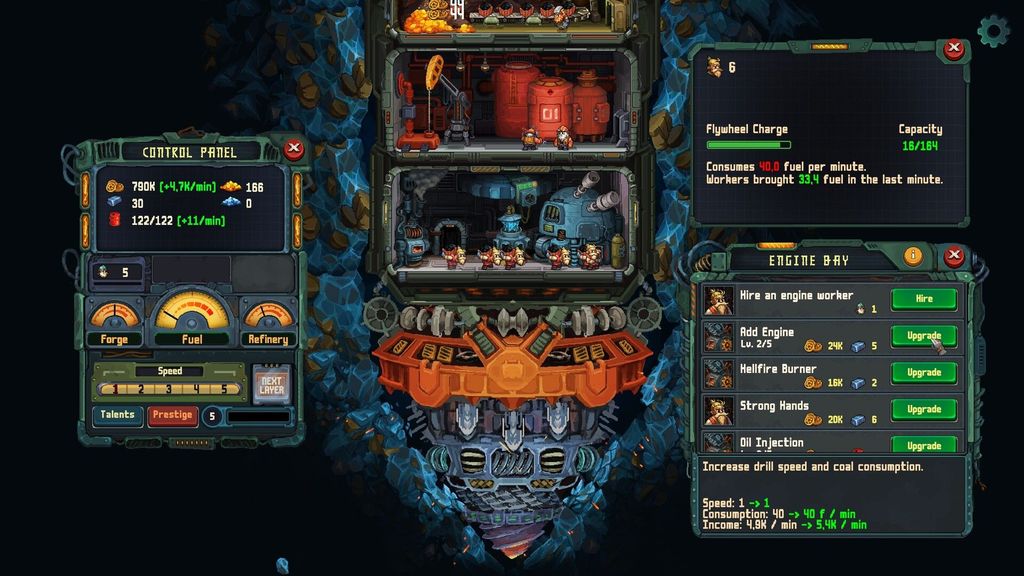 Construa um Colosso de Engrenagens e Pedra: Comande Anões Minúsculos em Dwarven Digging Machine