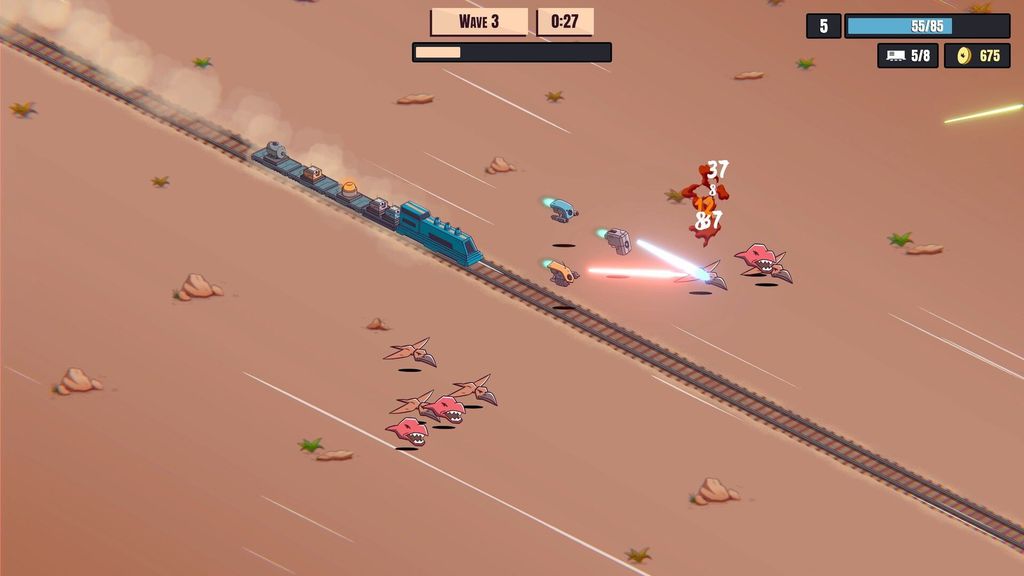 Endless Rails: Build a Death Train, Command Killer Drones, Survive the Wasteland