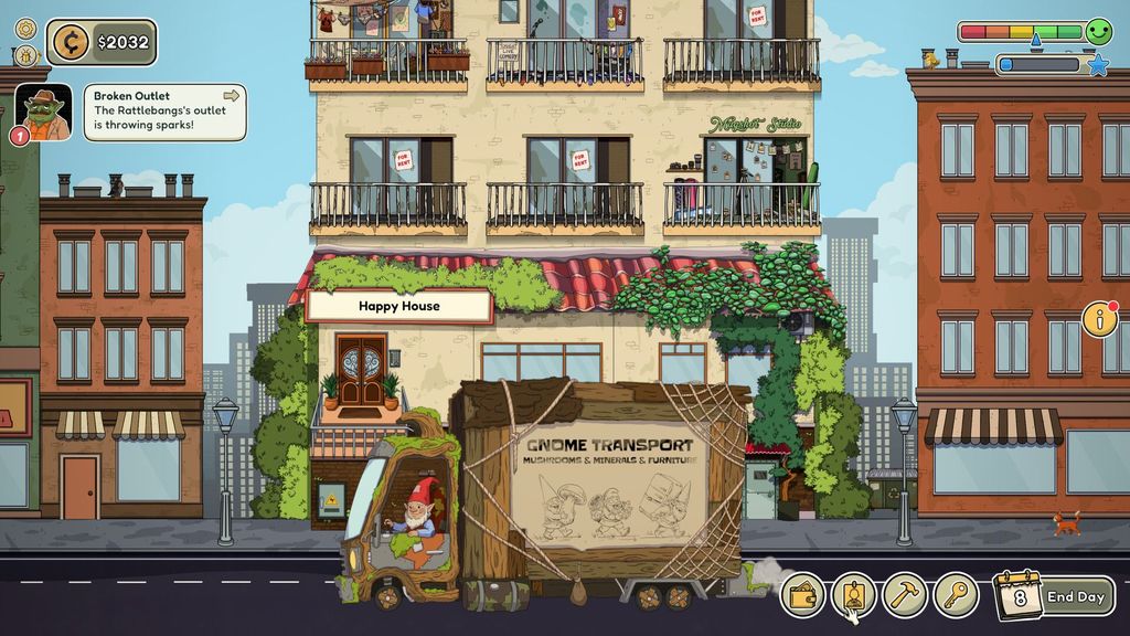 Grandma Left Me A Building - Restore a Ruined Block, Manage Eccentric Tenants, Survive Midnight Guitar Elves