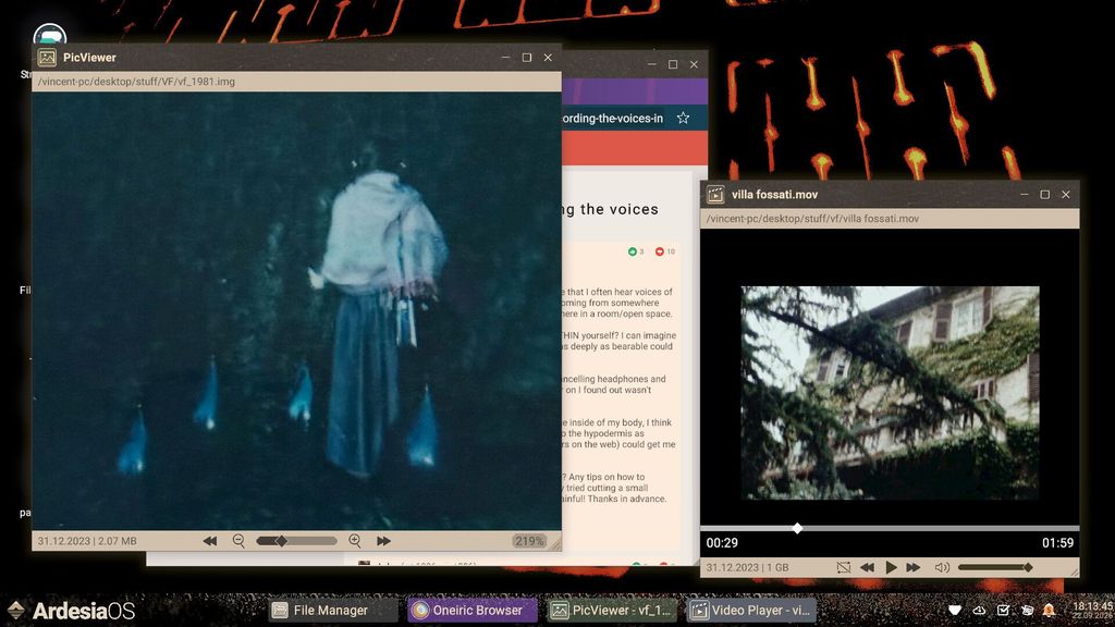 Imprinted - Boot Vincent's Creepy Fake OS, Restore Haunted 1970s Tapes, and Lose Your Mind With Music