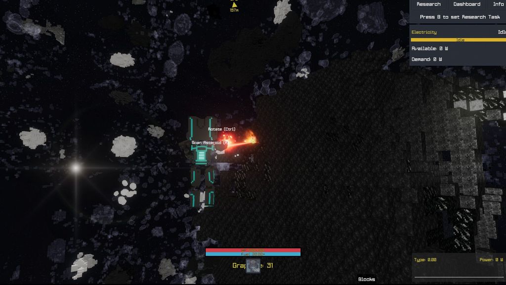 Build a Space Factory to Save Earth? Kardaviik's Voxel Asteroid Playtest Is Open