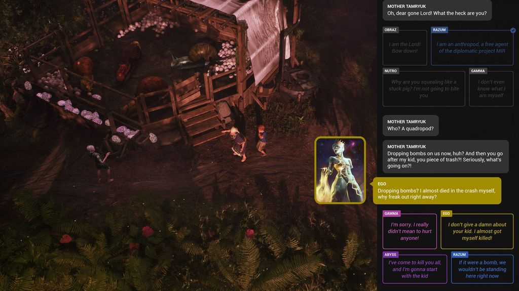 Six Voices, One Anthropod - Can You Charm, Manipulate, and Save a Lost Colony in Locus Equation?