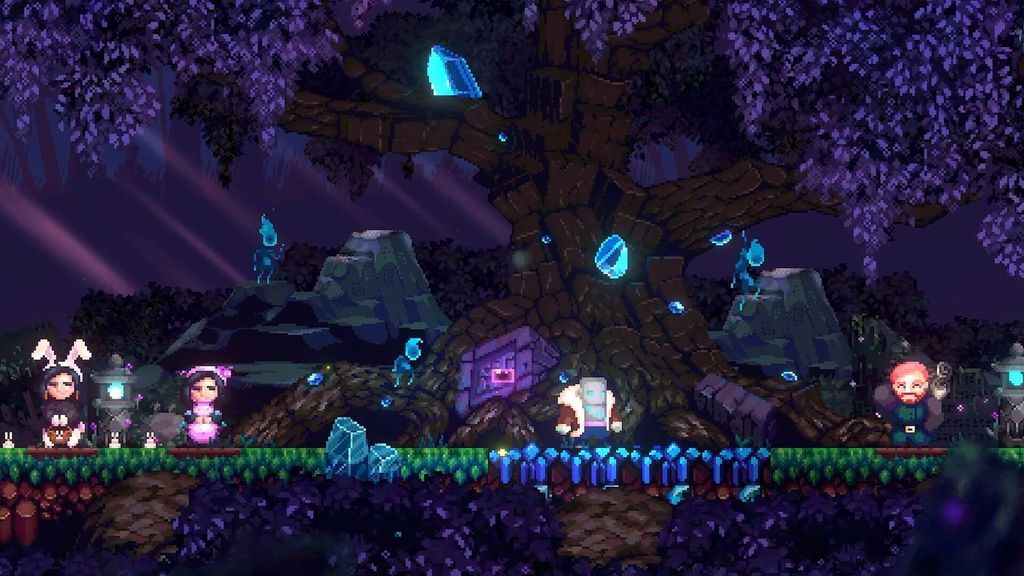LUCID - A Crystal-Punk Pixel Adventure Where You Absorb Powers, Slash Giants, and Rewrite a Broken World